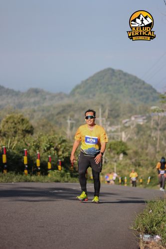 Race photo from Kelud Vertical Challenge 2024