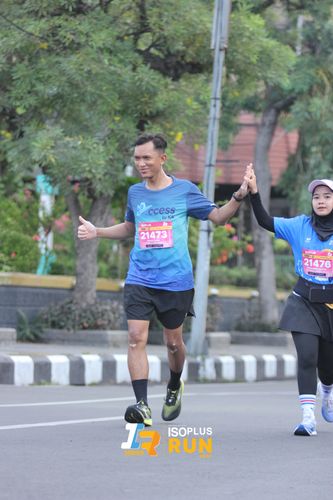 Race photo from Isoplus Run 2024 Surabaya