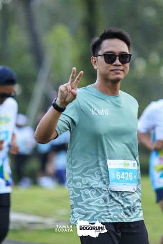 Race photo from Taman Budaya x BOGORUN 2025