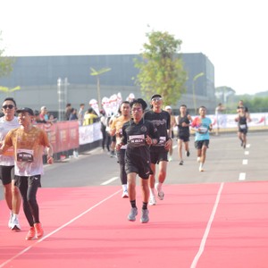 Race photo from KEDIRI HALF MARATHON 2026