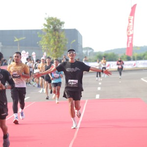 Race photo from KEDIRI HALF MARATHON 2026