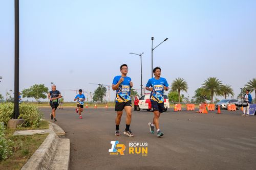 Race photo from ISOPlus Run 2024 Jakarta