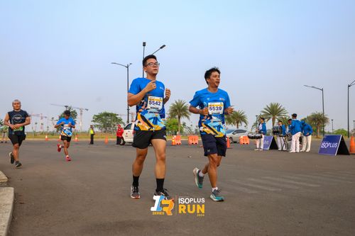 Race photo from ISOPlus Run 2024 Jakarta
