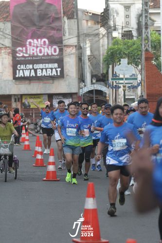 Race photo from Jabar Run 10K 2024