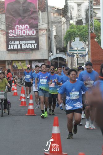 Race photo from Jabar Run 10K 2024