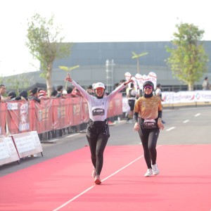 Race photo from KEDIRI HALF MARATHON 2026