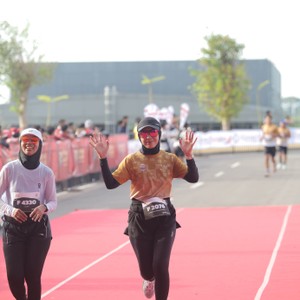 Race photo from KEDIRI HALF MARATHON 2026