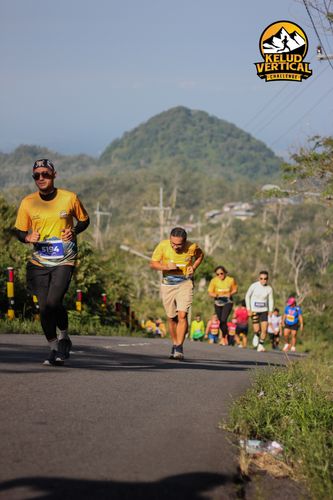 Race photo from Kelud Vertical Challenge 2024