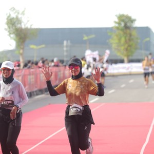 Race photo from KEDIRI HALF MARATHON 2026