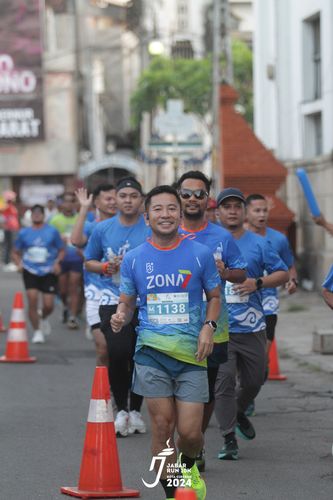 Race photo from Jabar Run 10K 2024