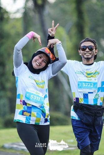 Race photo from Taman Budaya x BOGORUN 2025