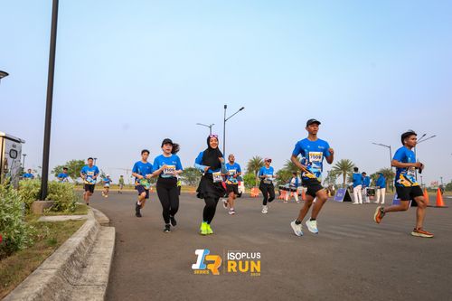 Race photo from ISOPlus Run 2024 Jakarta