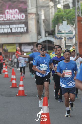 Race photo from Jabar Run 10K 2024