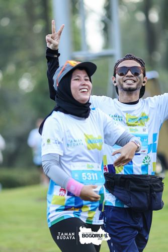 Race photo from Taman Budaya x BOGORUN 2025