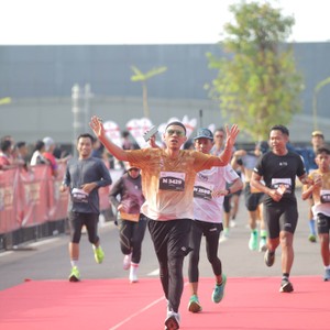 Race photo from KEDIRI HALF MARATHON 2026