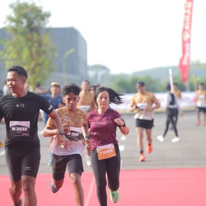 Race photo from KEDIRI HALF MARATHON 2026