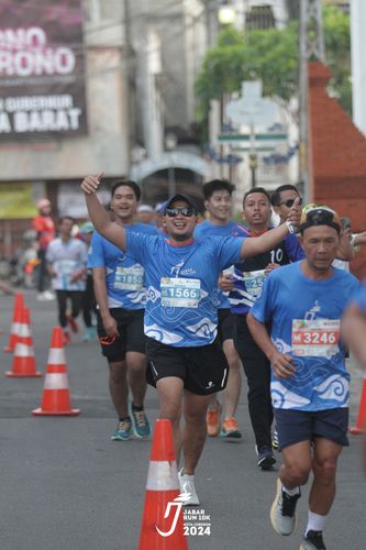 Race photo from Jabar Run 10K 2024