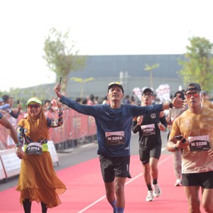 Race photo from KEDIRI HALF MARATHON 2026