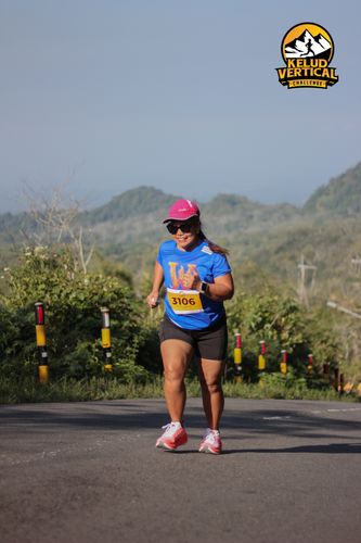 Race photo from Kelud Vertical Challenge 2024