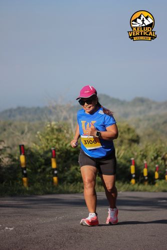 Race photo from Kelud Vertical Challenge 2024