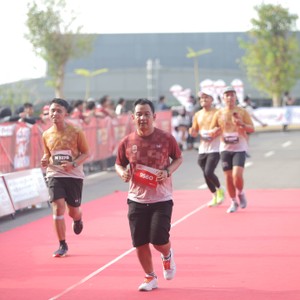 Race photo from KEDIRI HALF MARATHON 2026