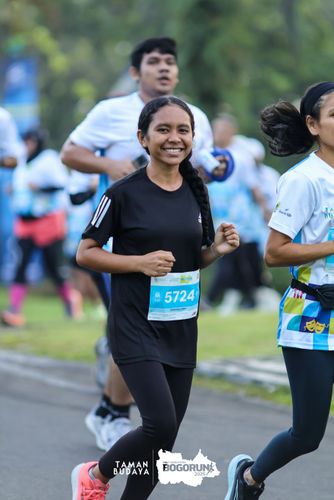Race photo from Taman Budaya x BOGORUN 2025