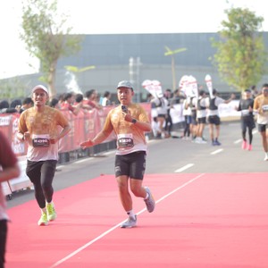 Race photo from KEDIRI HALF MARATHON 2026