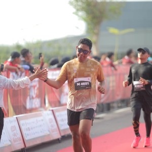 Race photo from KEDIRI HALF MARATHON 2026