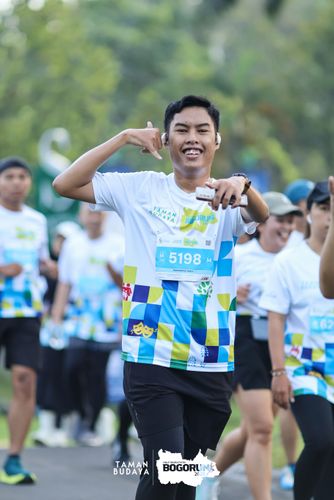 Race photo from Taman Budaya x BOGORUN 2025