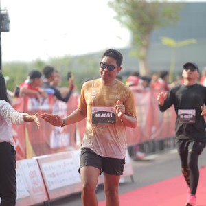 Race photo from KEDIRI HALF MARATHON 2026