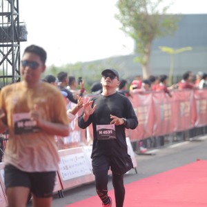 Race photo from KEDIRI HALF MARATHON 2026