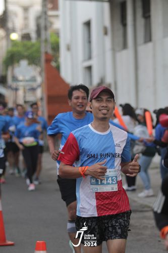 Race photo from Jabar Run 10K 2024