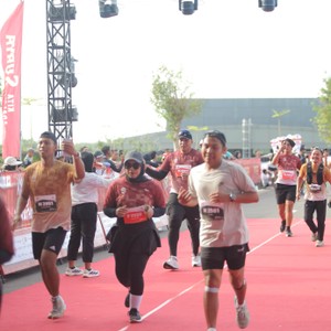 Race photo from KEDIRI HALF MARATHON 2026