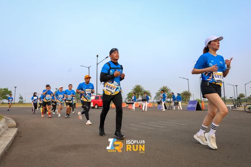 Race photo from ISOPlus Run 2024 Jakarta