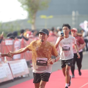 Race photo from KEDIRI HALF MARATHON 2026