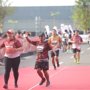 Race photo from KEDIRI HALF MARATHON 2026
