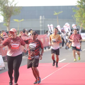 Race photo from KEDIRI HALF MARATHON 2026