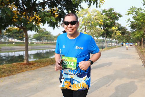 Race photo from ISOPlus Run 2024 Jakarta