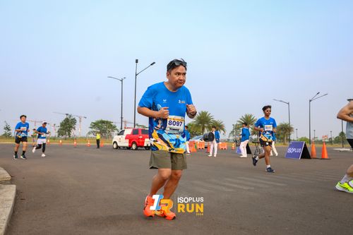 Race photo from ISOPlus Run 2024 Jakarta
