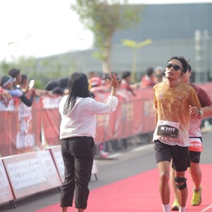 Race photo from KEDIRI HALF MARATHON 2026