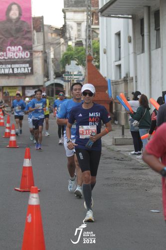 Race photo from Jabar Run 10K 2024