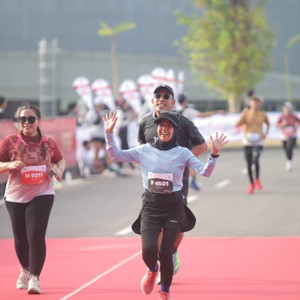Race photo from KEDIRI HALF MARATHON 2026