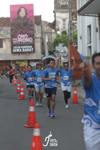 Race photo from Jabar Run 10K 2024