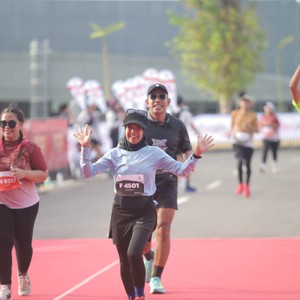 Race photo from KEDIRI HALF MARATHON 2026