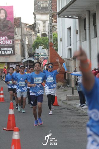 Race photo from Jabar Run 10K 2024