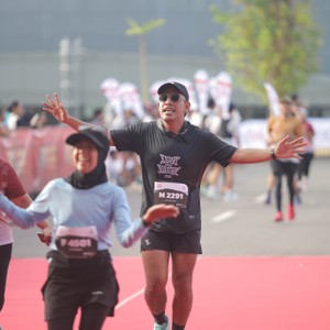 Race photo from KEDIRI HALF MARATHON 2026