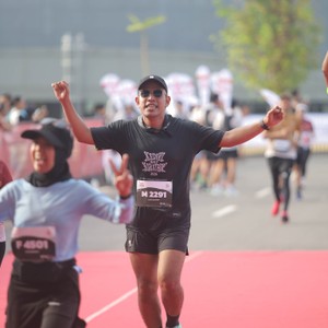 Race photo from KEDIRI HALF MARATHON 2026