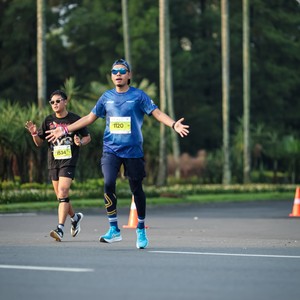 Race photo from BOGORUN 2026