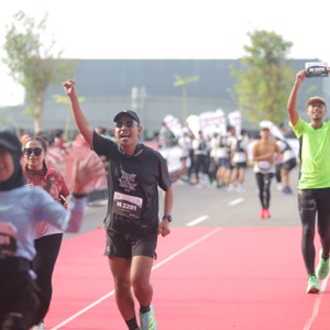 Race photo from KEDIRI HALF MARATHON 2026
