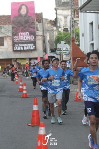 Race photo from Jabar Run 10K 2024